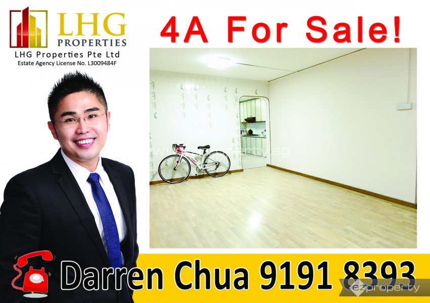 For Sale 4 Room Hdb Blk 435 Jurong West Street 42 S 375000